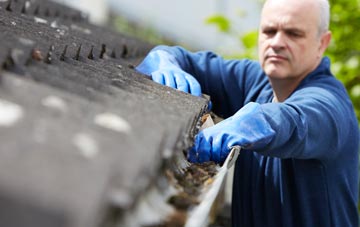 cleaning and inspecting Oldhall Green roofs