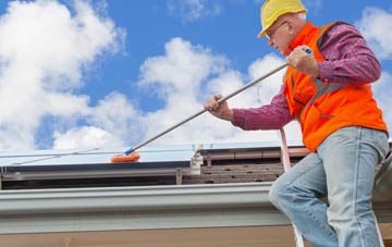Oldhall Green soft wash roof cleaning